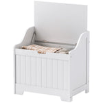 Storage Trunk With Safety Hinge For Living Room, 56.4cm | One Size | White