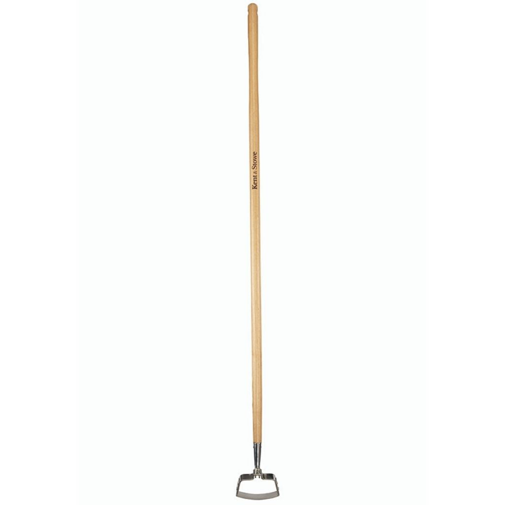 Stainless Steel Oscillating Hoe Ash Handle Self-sharpening Blade