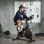 8kg Flywheel Exercise Bike W/ Adjustable Height, Resistance | Black