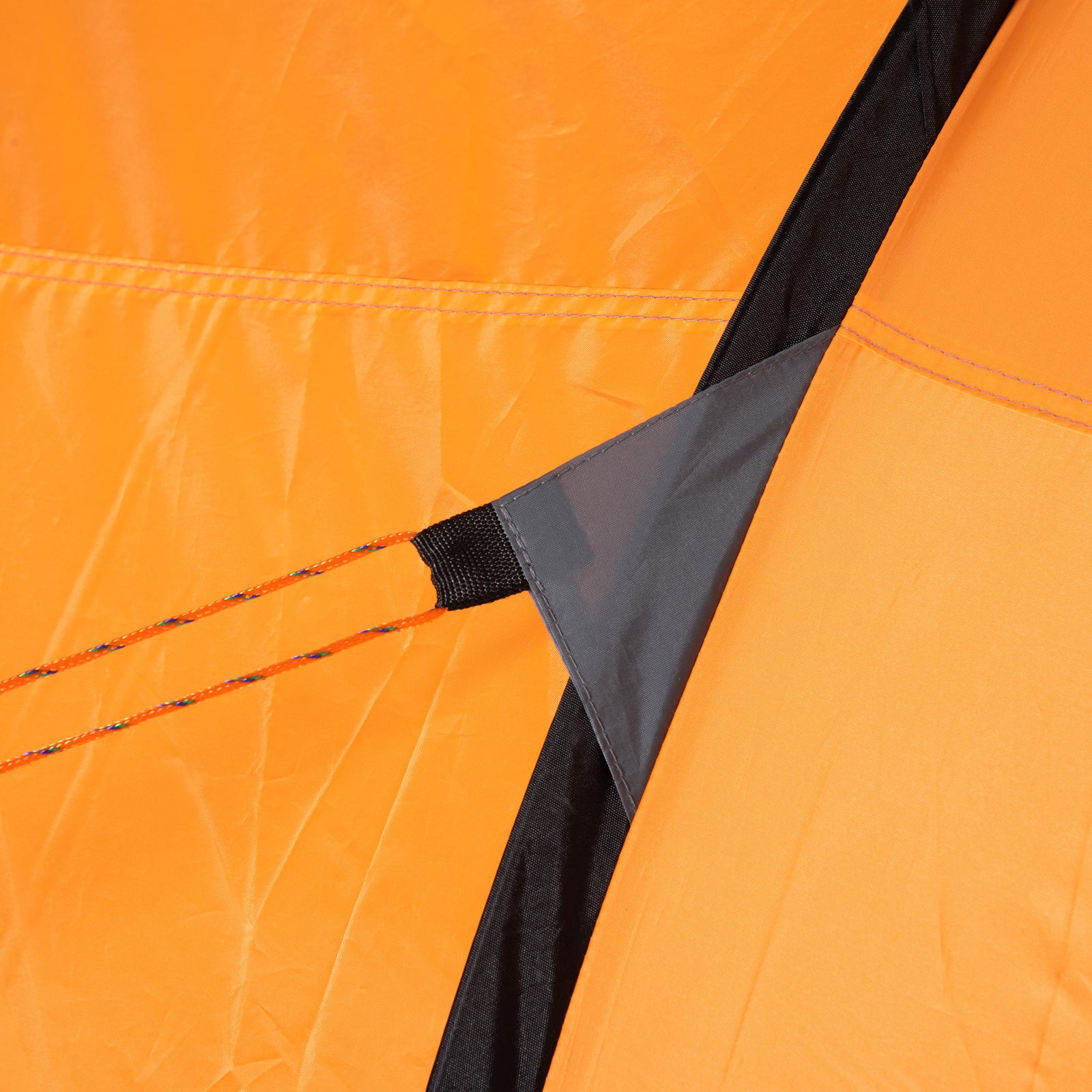 4-5 Person Camping Tent Dome Pop-up Tent  With Windows | Orange