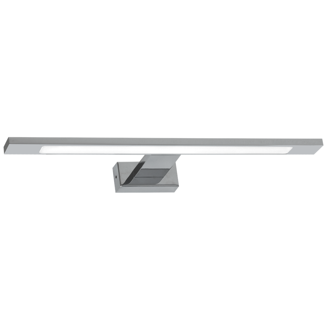 Shine Chrome Led 7w Wall Lamp Stylish Polished Chrome Light With Ip44 Rating Perfect For Mounting Above A Bathroom Mirror