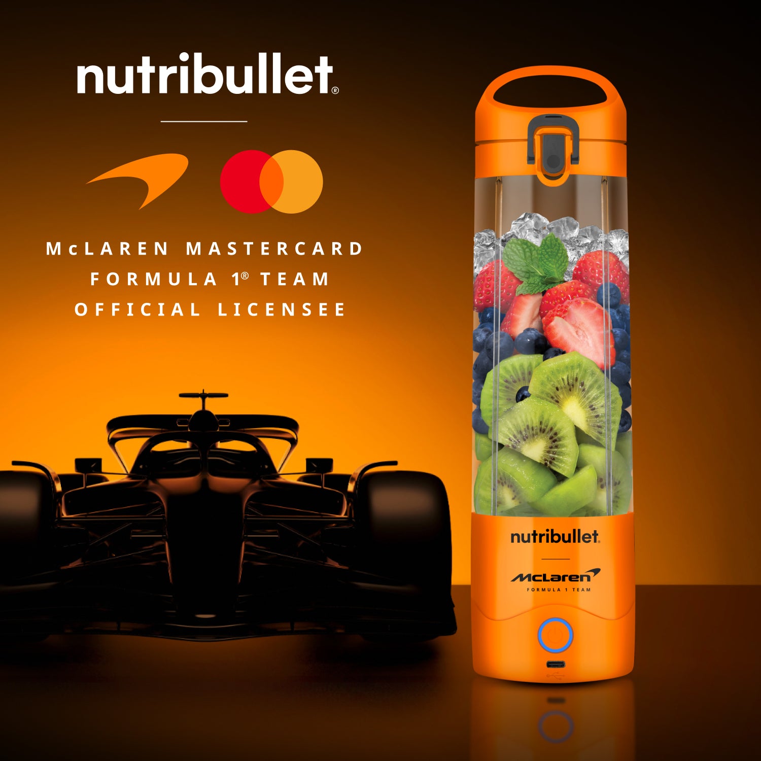 x McLaren F1 Team Portable Blender | Papaya