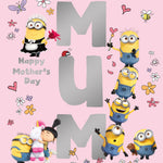 Minions 'mum' Mother's Day Card Official Product