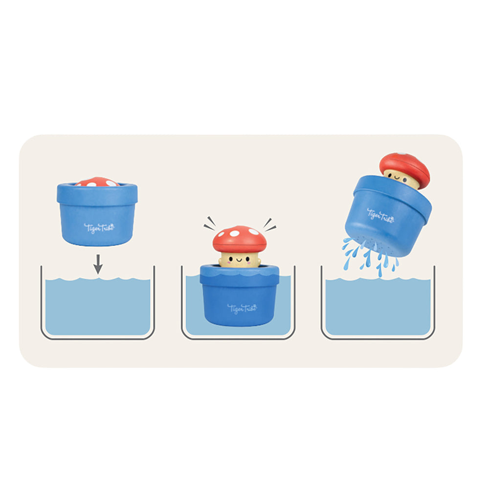 Tiger Tribe Eco Bath Pop-up Mushroom - Peekaboo Water Toy