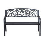 Garden Bench Double Seat Park Chair