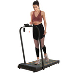 2.5hp Folding Treadmill Walking Pad W/ Led Display | Orange