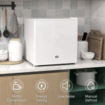 Tabletop Freezer, Removable Shelf | White