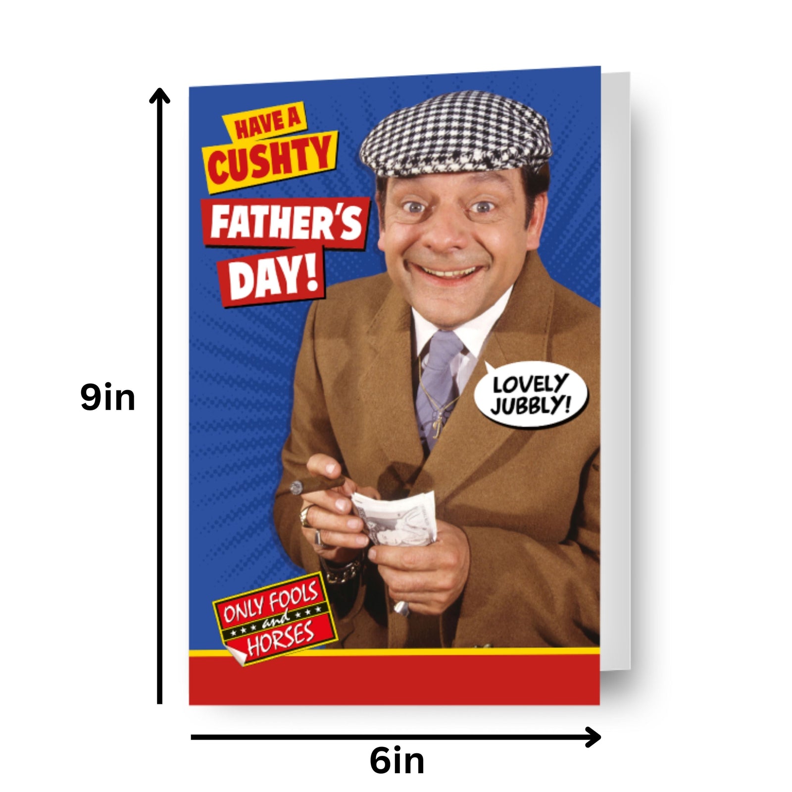 Cushty' Father's Day Card Official Product
