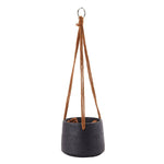 Nordic Style Hanging Cement Planter Minimalist Indoor Flower Pot For Home Decor