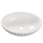 Artistic Oval Bathroom Vessel Vanity Sink