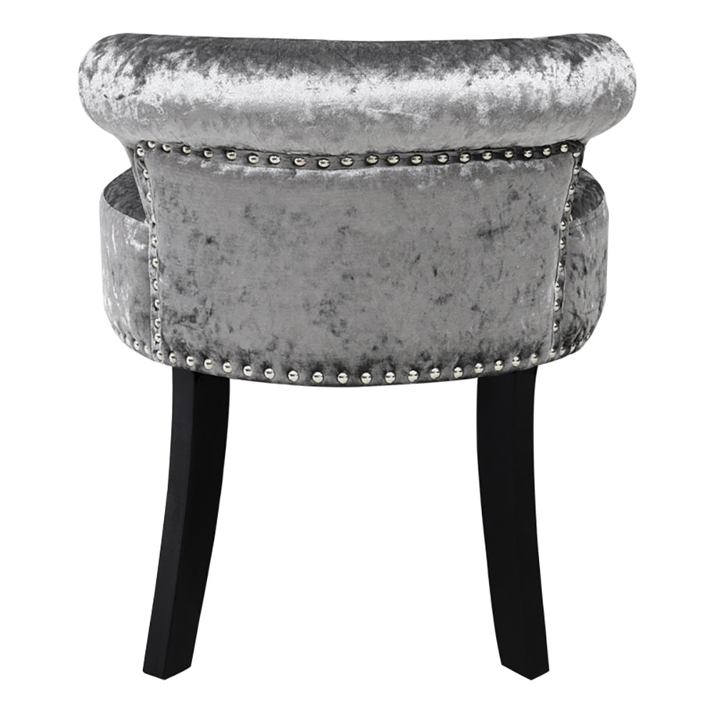 Ice Velvet Upholstery Make Up Chair Dressing Stool