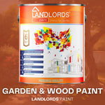 Landlords Paint Garden & Wood Paint - Best Weatherproof All Interior & Exterior Wood Protection