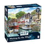 The House of Puzzles Waiting By The Wharf 500 Piece Jigsaw Puzzle