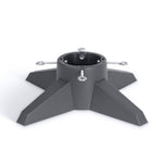 Grey Christmas Tree Stand By Christmas Village Adjustable Screws 1l Reservoir