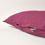 Egyptian Cotton V Shaped Pillowcase 200 Tc | V Shape | Plum