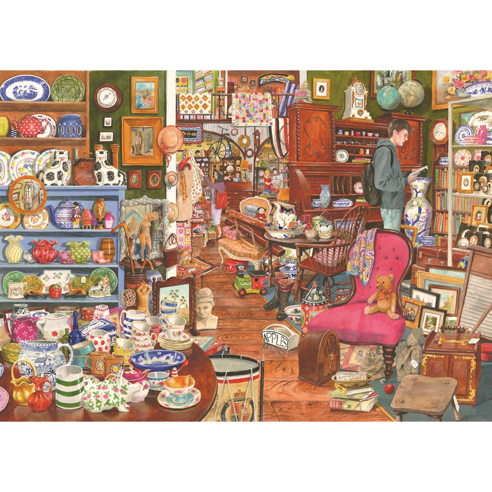Den Of Antiquity - 1000 Piece Jigsaw Puzzle For Adults