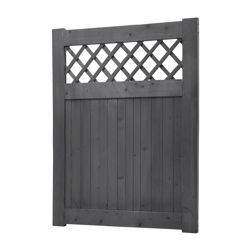 90cm W X 90/120/150/180cm H Rhombus Garden Wood Fence Gate | 120cm