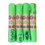 Eco Green Living 140 Litre Compostable Wheelie Bin Liners  4 Rolls Of 5 Bags (20 Bags Total)