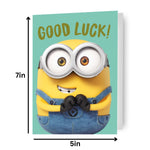 Despicable Me Minions 'good Luck' Card Official Product