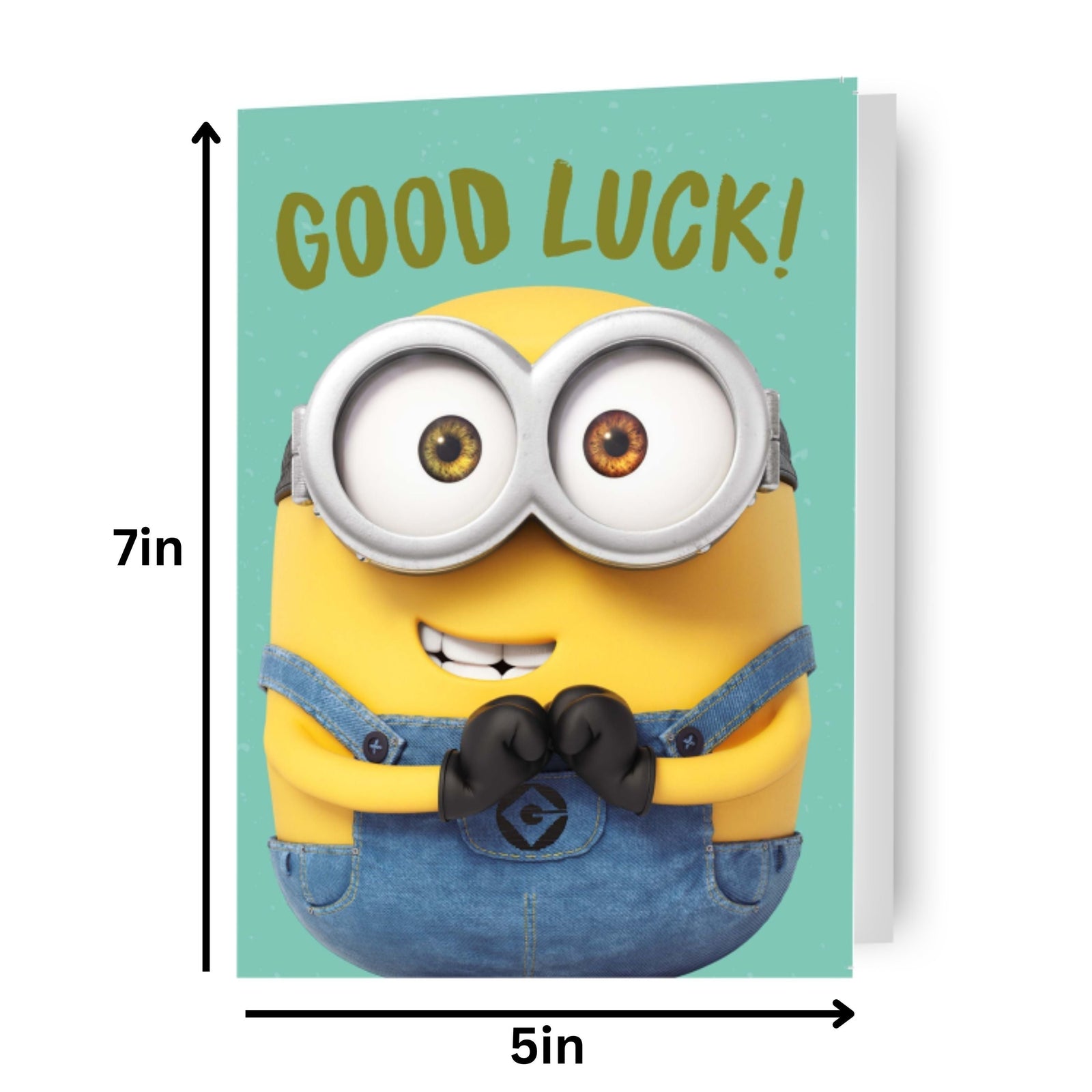 Despicable Me Minions 'good Luck' Card Official Product