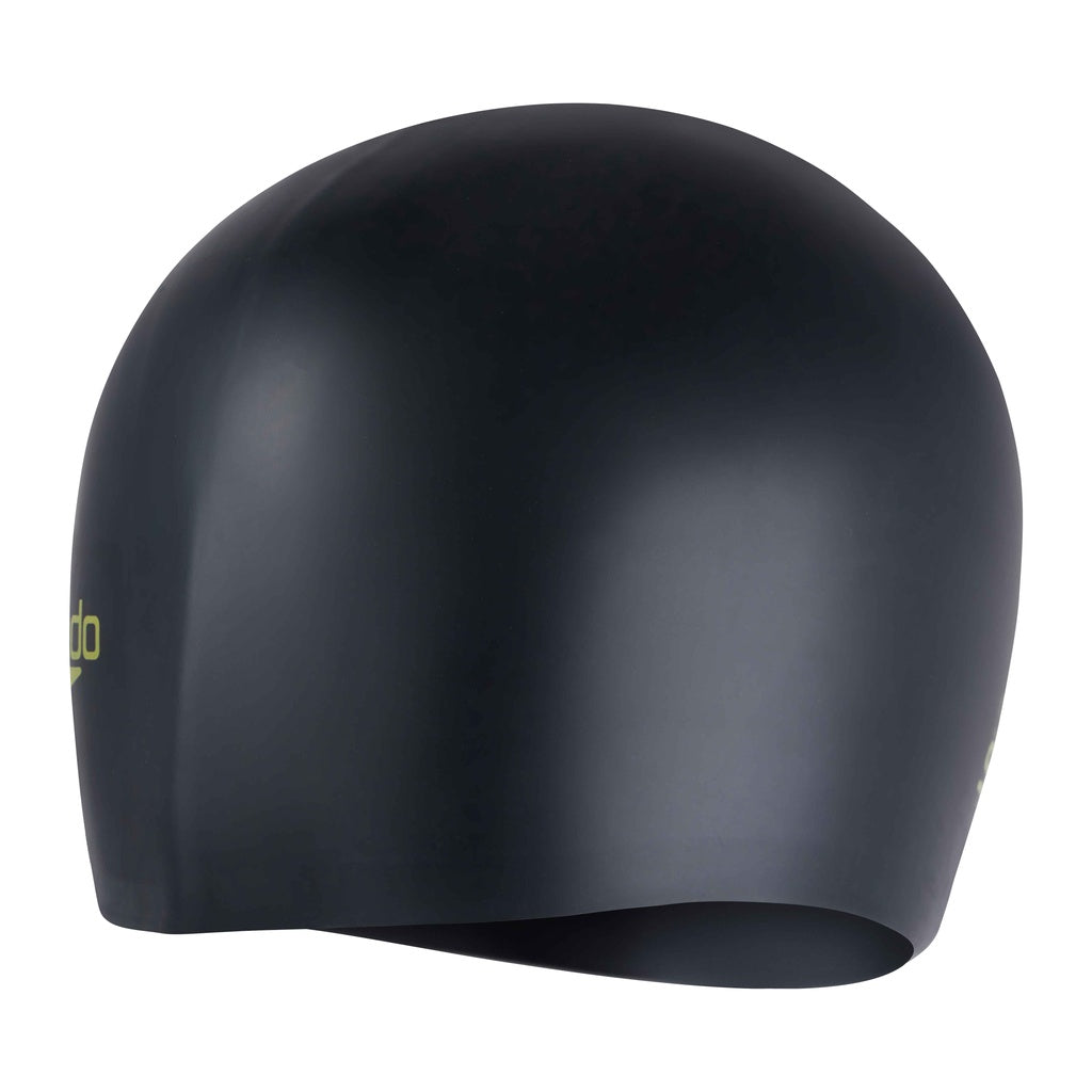 Childrens/kids Silicone Swim Cap | One Size | Black