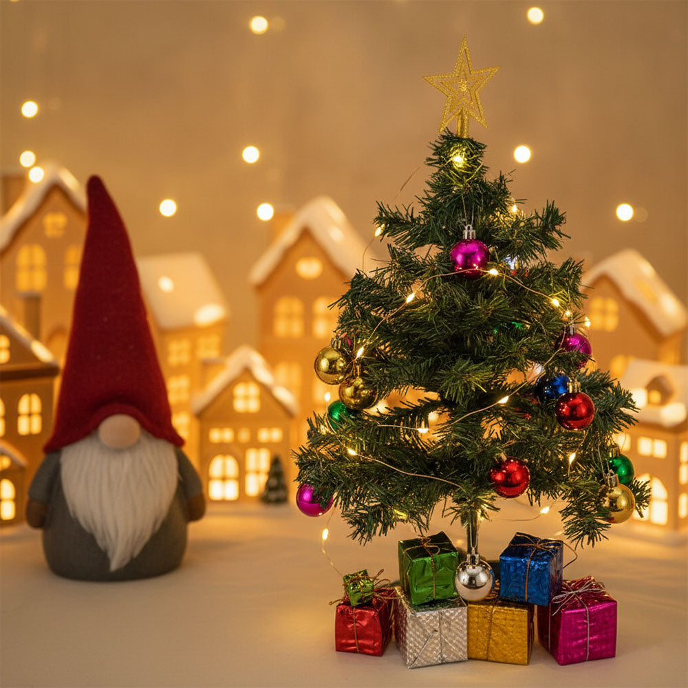 50cm Mini Christmas Tree With Lights