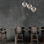 Starlight Chrome Pendant Lamp 3xe14 A Stunning Range With 22cm Glass Shades Housing Chrome Fitments And Gorgeous Crystals