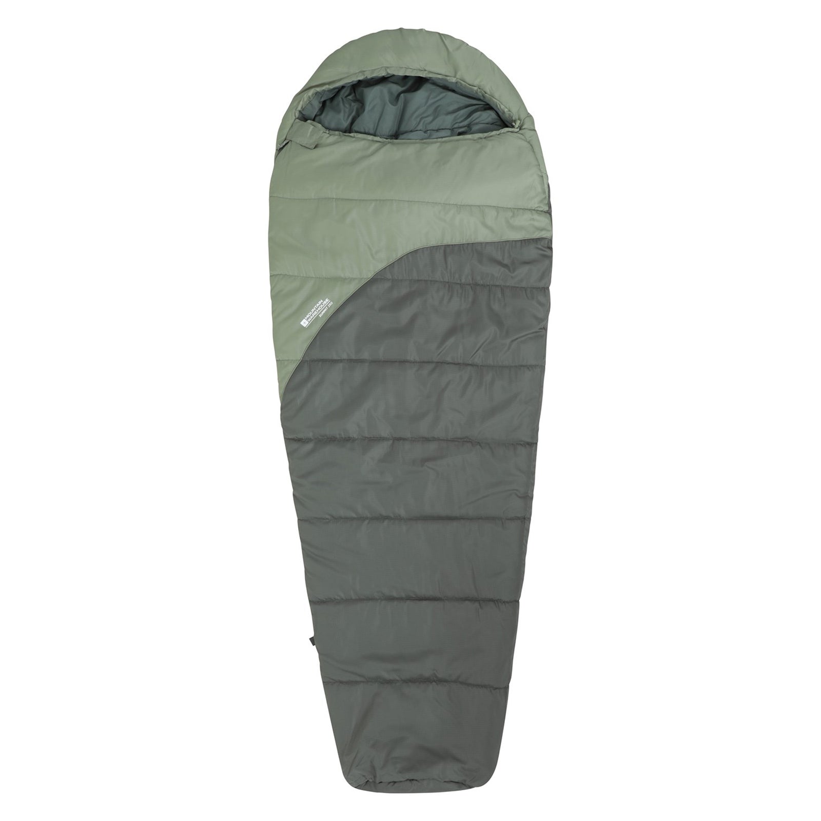 Summit 250 Left Zip Mummy Sleeping Bag | 200cm | Olive