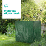 3-seater Garden Swing Cover - Green