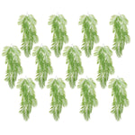 Pack Of 12 X 120cm Artificial Hanging Palm Leaves Plant