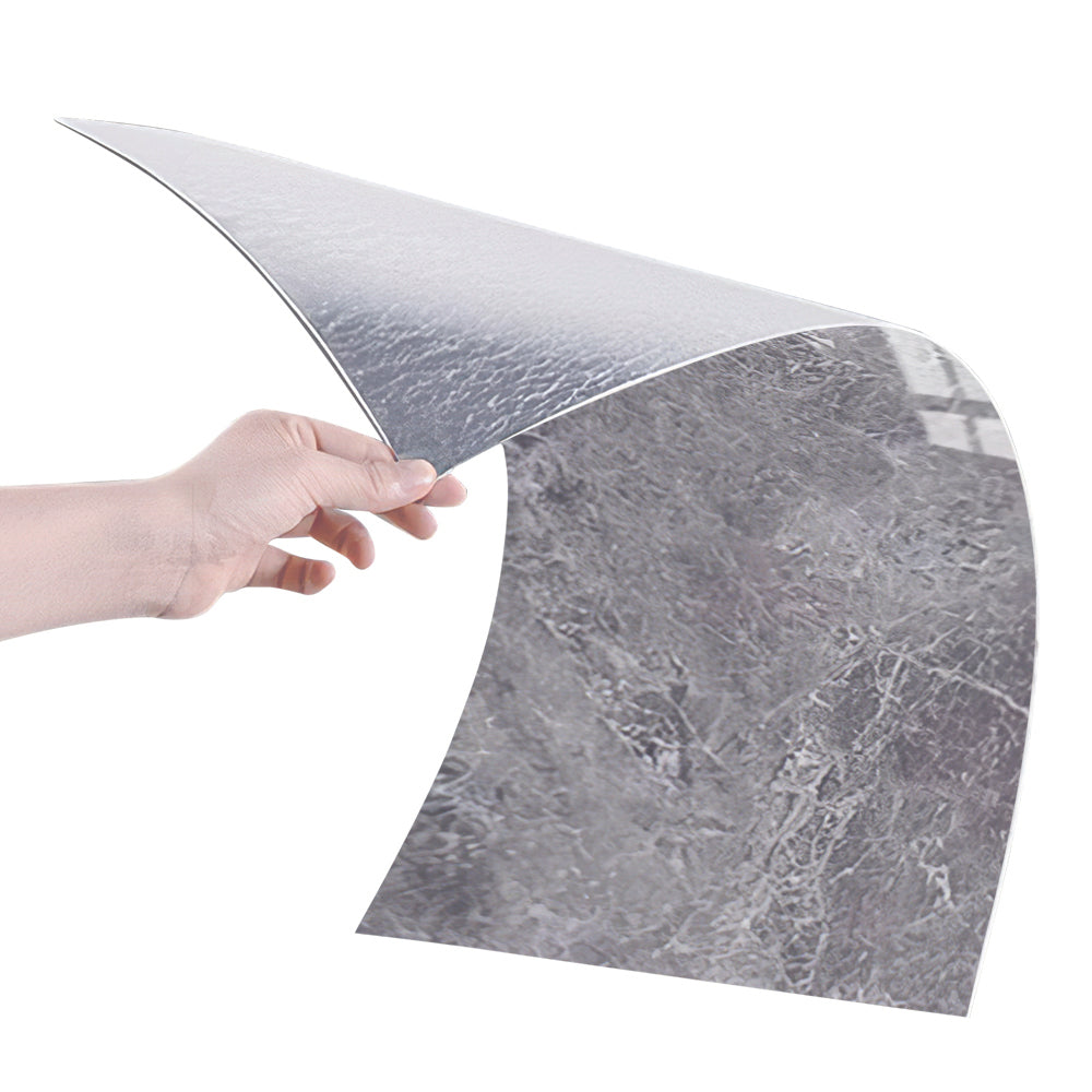 10 Pcs Peel And Stick Marble Wall Tile Blacksplash