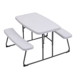 Foldable Picnic Table And Bench Set For Kids
