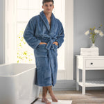 Coco Deluxe Fleece Robe | Small | Blue