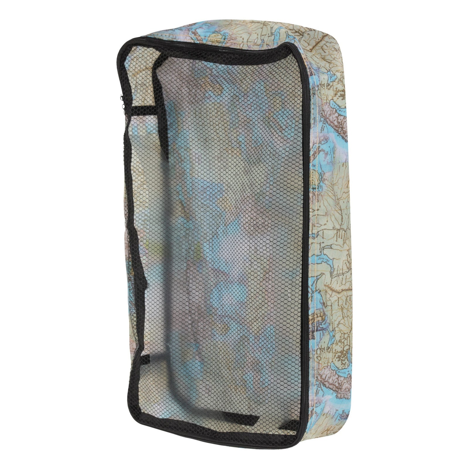 World Map Packing Organiser (pack Of 3) | One Size | Brown