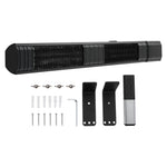 Breeins Wall-mounted Infrared Patio Heater With 9 Temperature Settings & 24h Timer