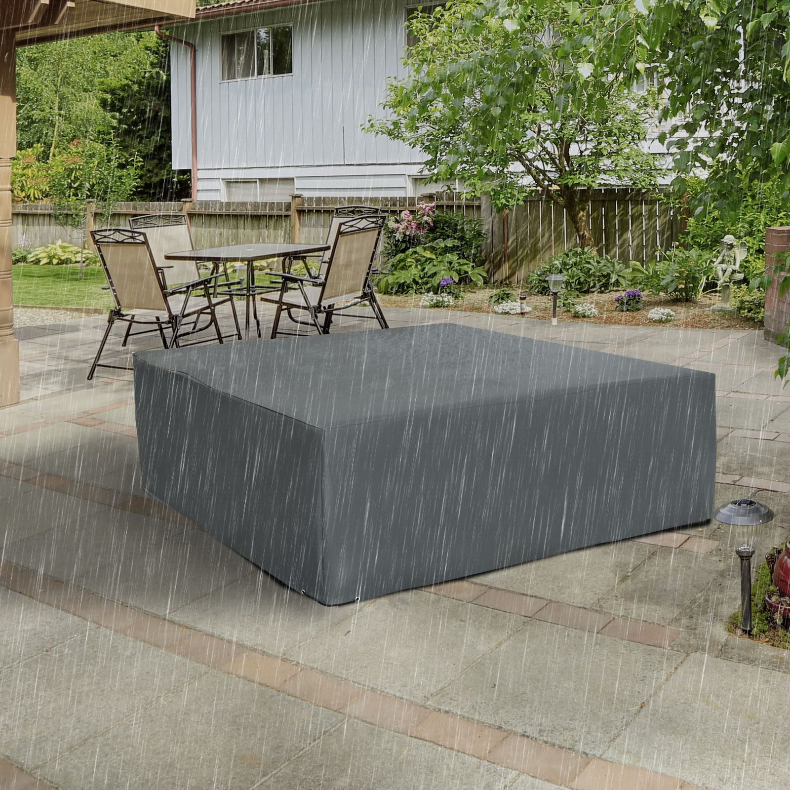 Outdoor Garden Furniture Protective Cover Water Uv Resistant