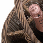 Special Event Wicker Basket Wine Glasses