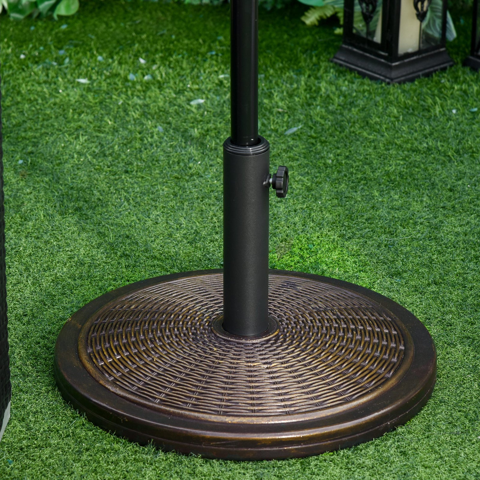 13kg Parasol Base Cement Stand For 35mm/38mm/48mm Poles
