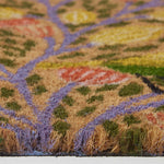 HOMESCAPES Song Bird Coir Doormat, 40 X 60cm
