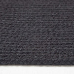 Handmade Woven Braided Oval Rug | 170cm | Black