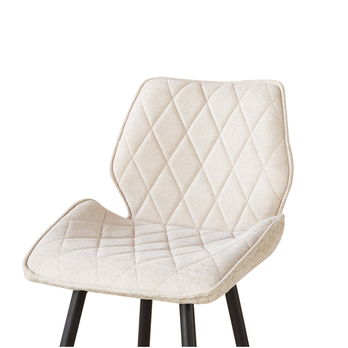 Cayden Comfort Bar Stools - Cream | Set of 2 | Cream