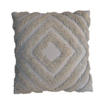 Diamond Cushion Set | Set of 2 | Grey