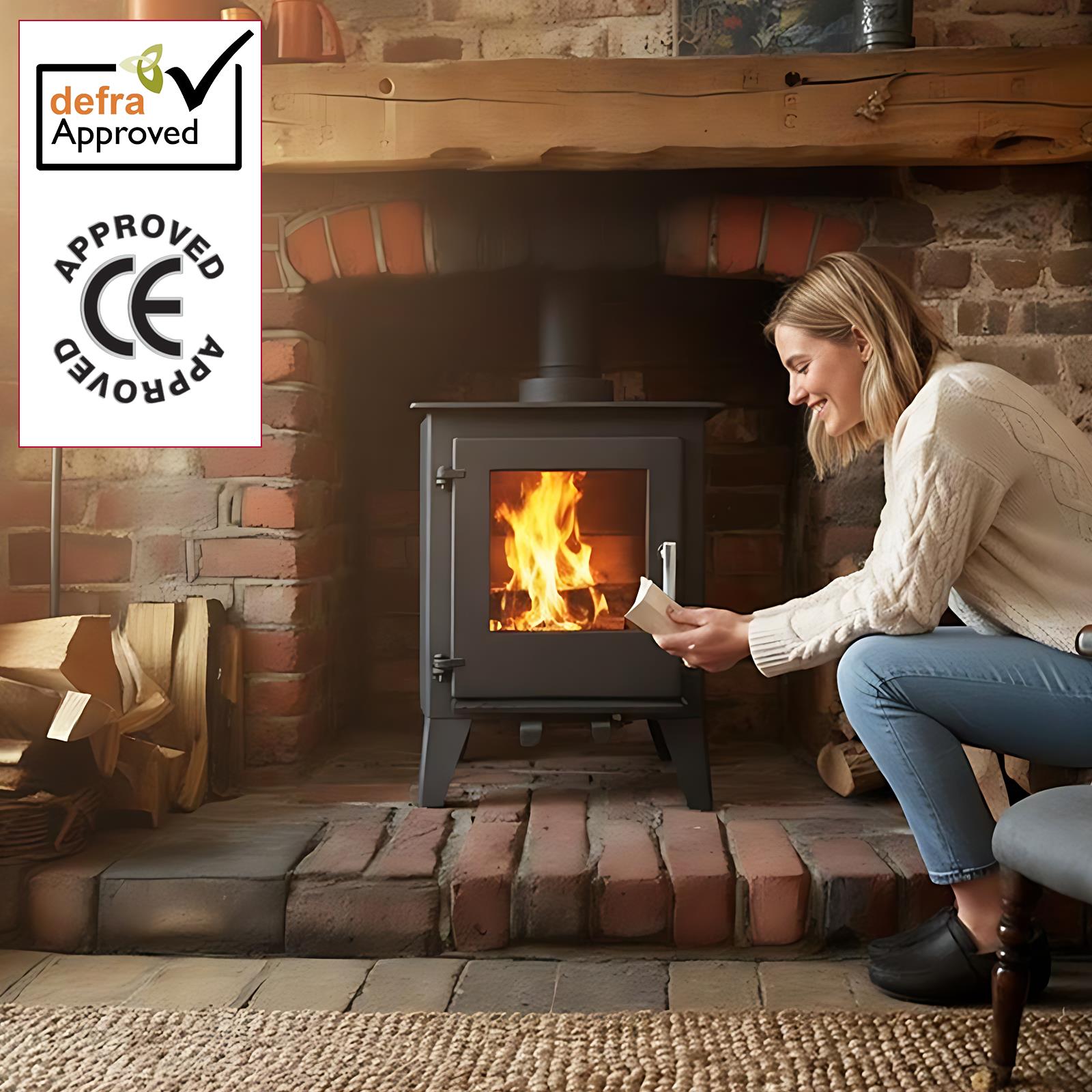 Milano 5kw Steel Multifuel Stove | 5kw | Steel