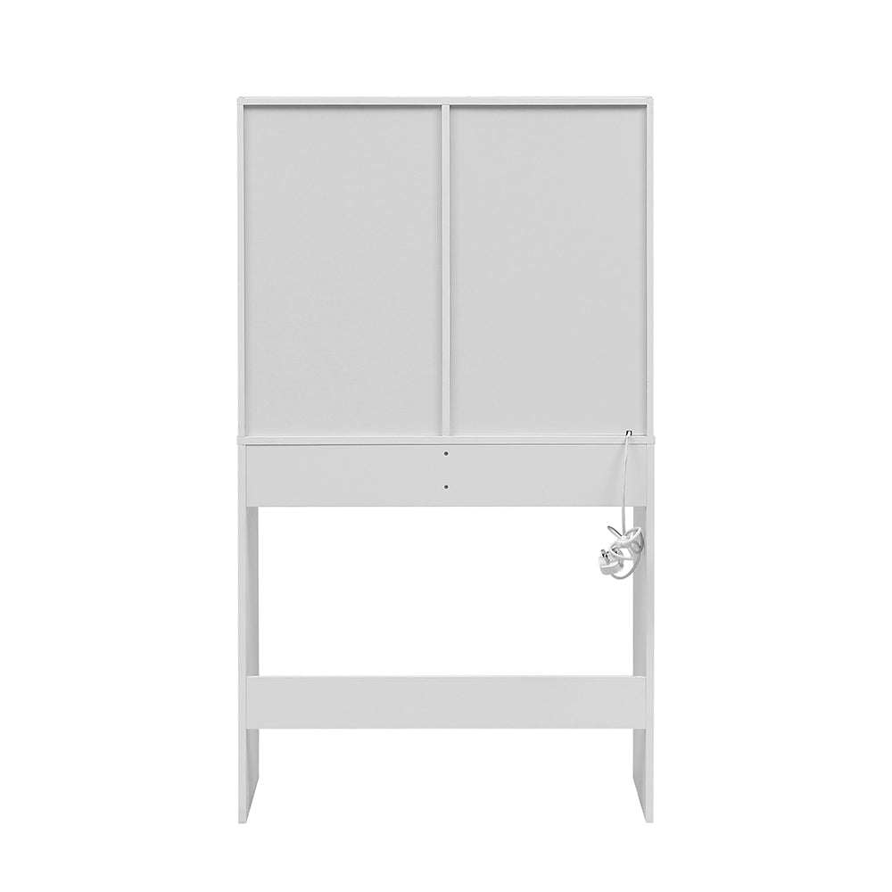 Hollywood Dressing Table Set With Large Lighted Mirror