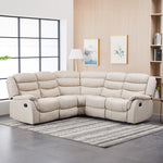 Loudon Fabric Reclining Corner Sofa | Corner | Beige
