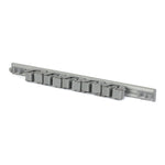 Wall Mounted Mop & Broom Holder - Grey
