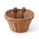Scooter Basket With Dark Brown Straps | Brown