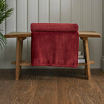 Snuggle Touch Supersoft Fleece Throw | 150cm x 200cm | Red