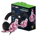 Headset Camo Design For Ps, Xbox & Pc Gaming | Pink