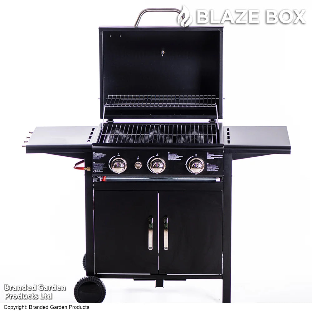 Blazebox 3 Burner Gas Bbq